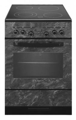 Плита Электрическая Gefest ЭП Н Д 6560-03 0053 черный/мрамор стеклокерамика (без крышки)