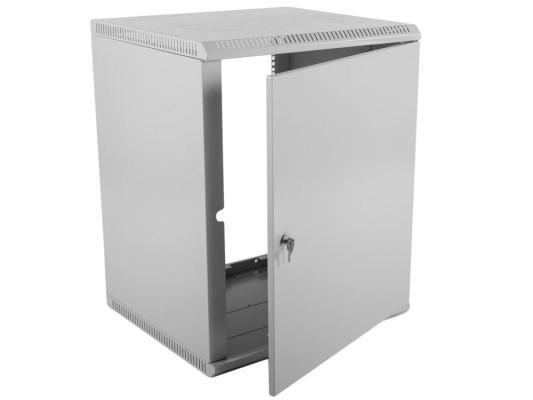 Шкаф настенный 15U ЦМО ШРН-Э-15.650.1 600x650 дверь металл