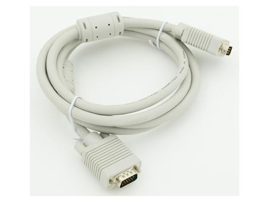 Кабель VGA 3.0м Gembird Premium тройной экран ферритовые кольца