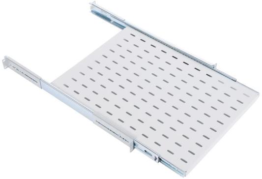 Полка ЦМО ТСВ-45 перфорированная выдвижная с телескопическими направляющими глубина 450 мм