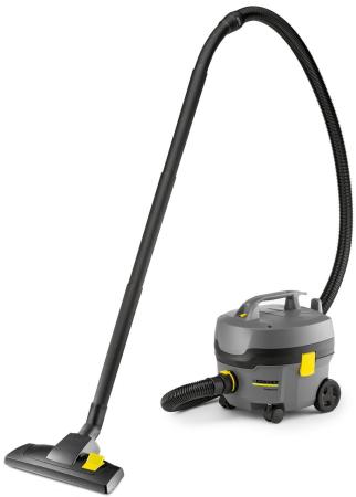 Пылесос Karcher T 7 влажная сбор жидкостей уборка серый жёлтый