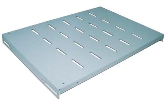 Полка Lanmaster TWT-RACK2-S4-8/80 4 точки для двухрамных стоек глубиной 800мм до 80кг серый