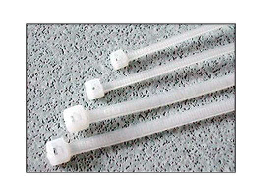 Пакет со стяжками Hyperline GT-200IC 200x3.6мм 100шт белый