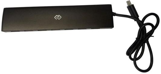 Разветвитель USB Type-C Digma HUB-7U2.0-UC-B 7 x USB 2.0 черный