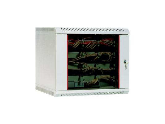 Шкаф настенный 15U ЦМО ШРН-15.650 600х650mm дверь стекло серый