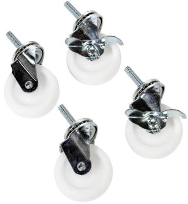 ЦМО Комплект роликов 3"*1" для стоек СТК 4 шт с тормозом 2 шт СТК-50