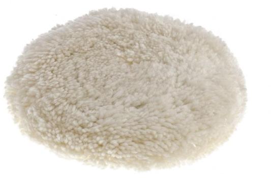 Насадка полировальная "под липучку", 180 мм, плетеная шерстяная нить// Matrix