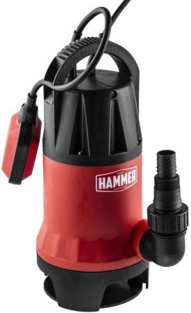 Hammer Насос дренажный  NAP900D  {900Вт 14000л/ч высота 8,5м частицы до 35мм} [641201]