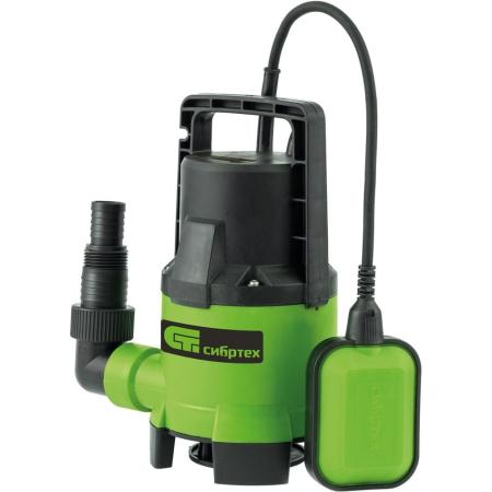 Дренажный насос для грязной воды СДН650-35, 650 Вт, напор 8 м, 11000 л/ч// Сибртех