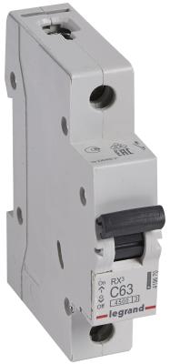 Legrand 419670 RX3 Авт.выключатель 4,5кА 63А 1П C