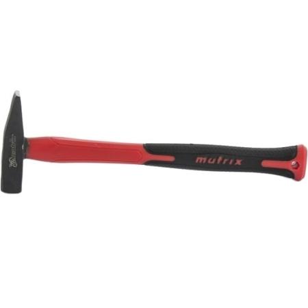 Молоток слесарныйoptimal,200 г,фибергласовая обрезиненная рукоятка,квадратный боек// Matrix