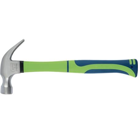 Молоток-гвоздодер,450г, фибергласовая обрезиненная рукоятка// Сибртех