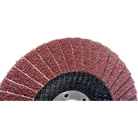 Круг лепестковый торцевой, конический, Р 60, 115 х 22,2 мм// Сибртех