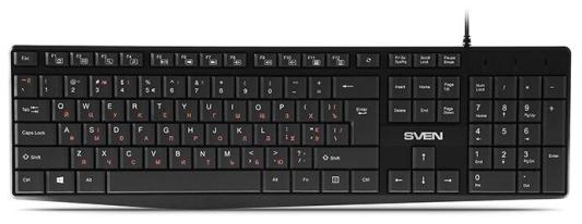 SVEN KB-S305 Клавиатура чёрная {105 кл.+12Fn}