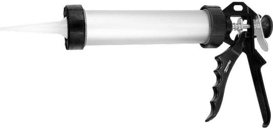 Пистолет для герметика, 750 мл, "закрытый", алюминиевый корпус, круглый шток 8 мм// Sparta