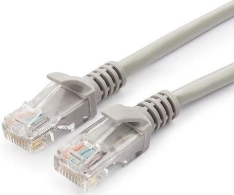 Cablexpert Патч-корд медный UTP PP10-5M кат.5, 5м, литой, многожильный (серый)