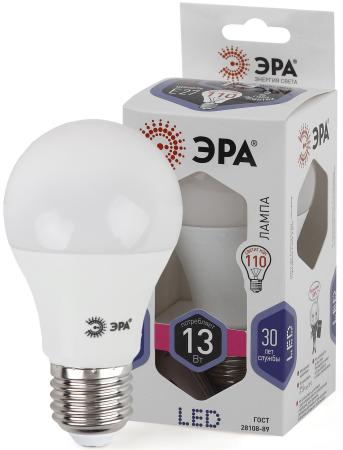 Лампа светодиодная Эра A60-13W-860-E27 13Вт цоколь:E27 6000K 220В колба:A60 (упак.:3шт)