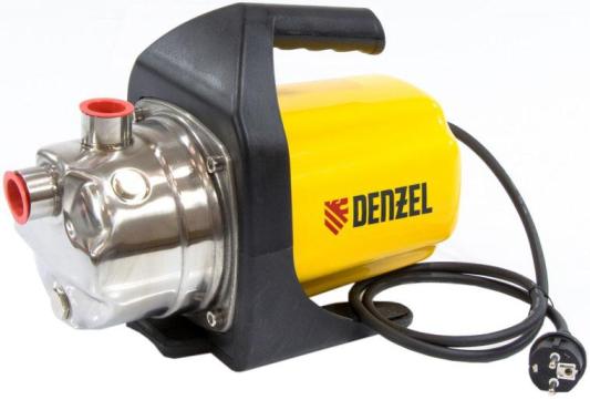 Садовый поверхностный насос GP1000Х, 1000 Вт, 3500 л/ч, подъем 44 м, нержавейка// Denzel