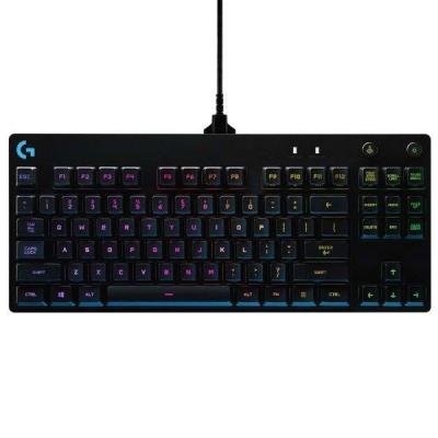 Клавиатура проводная Logitech Gaming PRO USB черный 920-009393