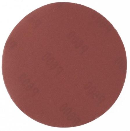 Круг абразивный на ворсовой подложке под "липучку", P 280, 125 мм, 10 шт.// Matrix