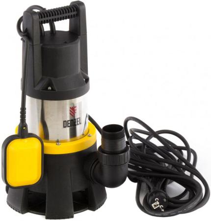 Дренажный насос DP1400X, 1400 Вт, подъем 11 м, 25000 л/ч// Denzel