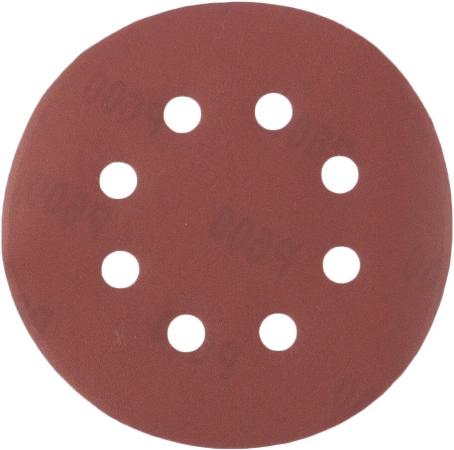 Круг шлиф. самосцепляющийся MATRIX 73817  перфорированный p 600 125мм 5шт