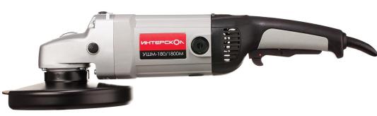 Углошлифовальная машина Интерскол УШМ-180/1800М 180 мм 1900 Вт