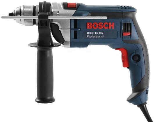 Ударная дрель Bosch GSB 16 RE БЗП 750Вт