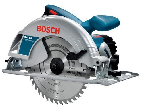Циркулярная пила BOSCH GKS 190 1400 Вт 190мм