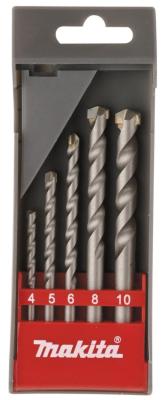 Набор сверел Makita D-05175 по бетону 5шт