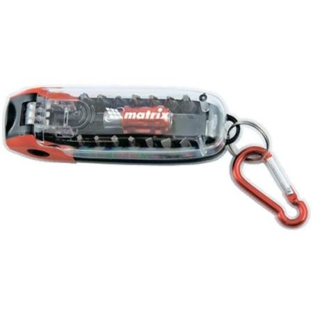 Набор бит MATRIX 11383  многофункциональный crv 18шт