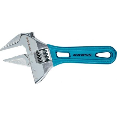 Ключ разводной GROSS 15565 (0 - 20 мм)  140 мм