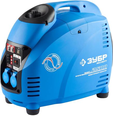 Инверторный бензиновый генератор ЗУБР ЗИГ-2500  2500/2200Вт 220В 4ткт эл-интелект
