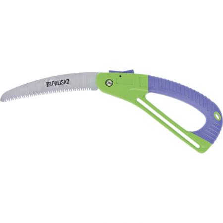 Пила садовая PALISAD 60411  складная 175мм зуб 3d обрезиненная рукоятка с защитной кулисой