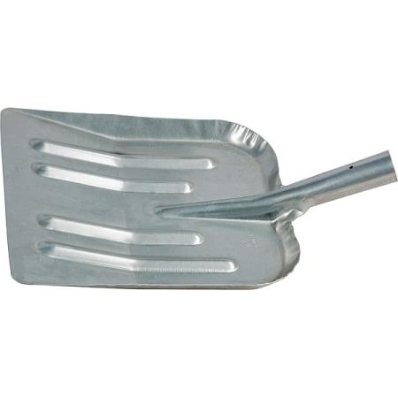 Лопата снеговая СИБРТЕХ 61531  380х370мм без черенка стальная эмалированная