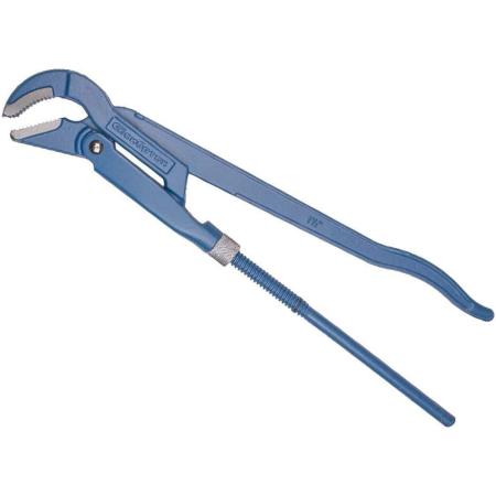 Ключ СИБРТЕХ 15740  трубный рычажный №2 1.5 с изогнутыми губками