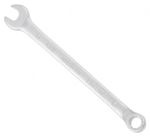 Ключ комбинированный MATRIX 15106 (10 мм)  СrV матовый хром