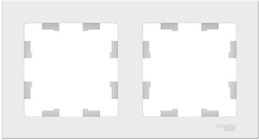 Рамка SCHNEIDER ELECTRIC ATN000102  2-м atlas design универс. бел.