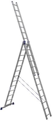 Лестница-стремянка Алюмет H3 5313 13 ступеней