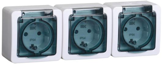 Розетка IEK ERMP32-K03-16-54-EC 16 А белый