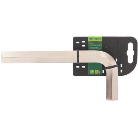 Ключ СИБРТЕХ 12350  имбусовый  hex 19мм 45x закаленный никель