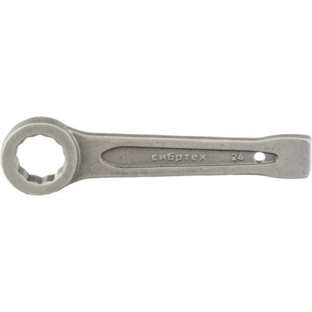 Ключ кольцевой ударный 24 мм// Сибртех