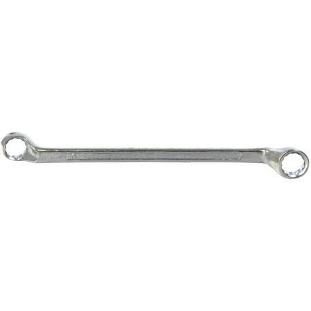 Ключ накидной коленчатый, 17 х 19 мм, хромированный// Sparta