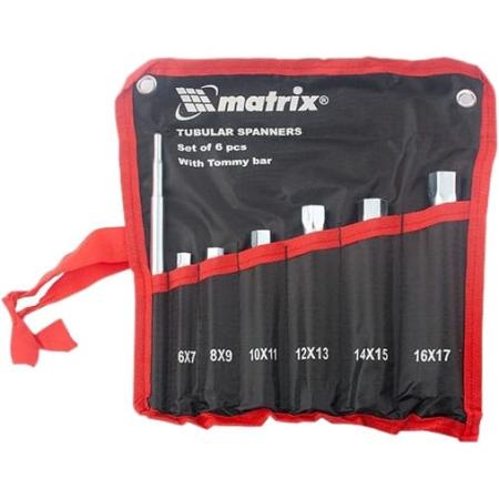 Набор ключей трубчатых торцевых 7 пр// Matrix