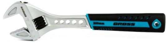 Ключ разводной, 250 мм,CrV, двухкомпонентная ручка // Gross