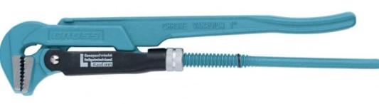 Ключ трубный рычажный, №0, 3/4", цельнокованый, CrV, тип - "L"// Gross