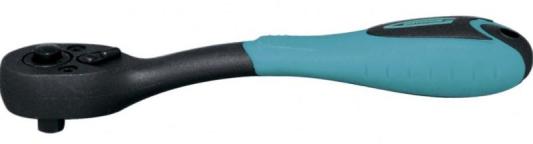 Ключ-трещотка 1/4", 72 зуба, Comfort, с быстрым сбросом, CrV, 2-х комп. рукоятка // Gross