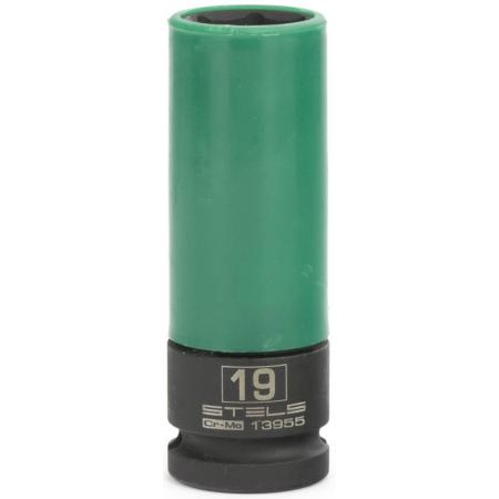 Головка ударная для колес. диск. 19 мм 1/2" // Stels