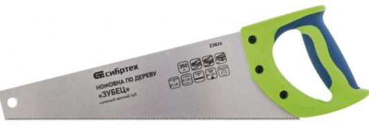 Ножовка по дереву"Зубец"для точных пильных работ,350 мм,кал.зуб 2D, 14 TPI ,2-комп. рук-ка// Сибртех
