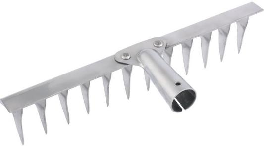 Грабли 12-зубые витые, 290 мм, нерж. сталь, без черенка Россия// Сибртех